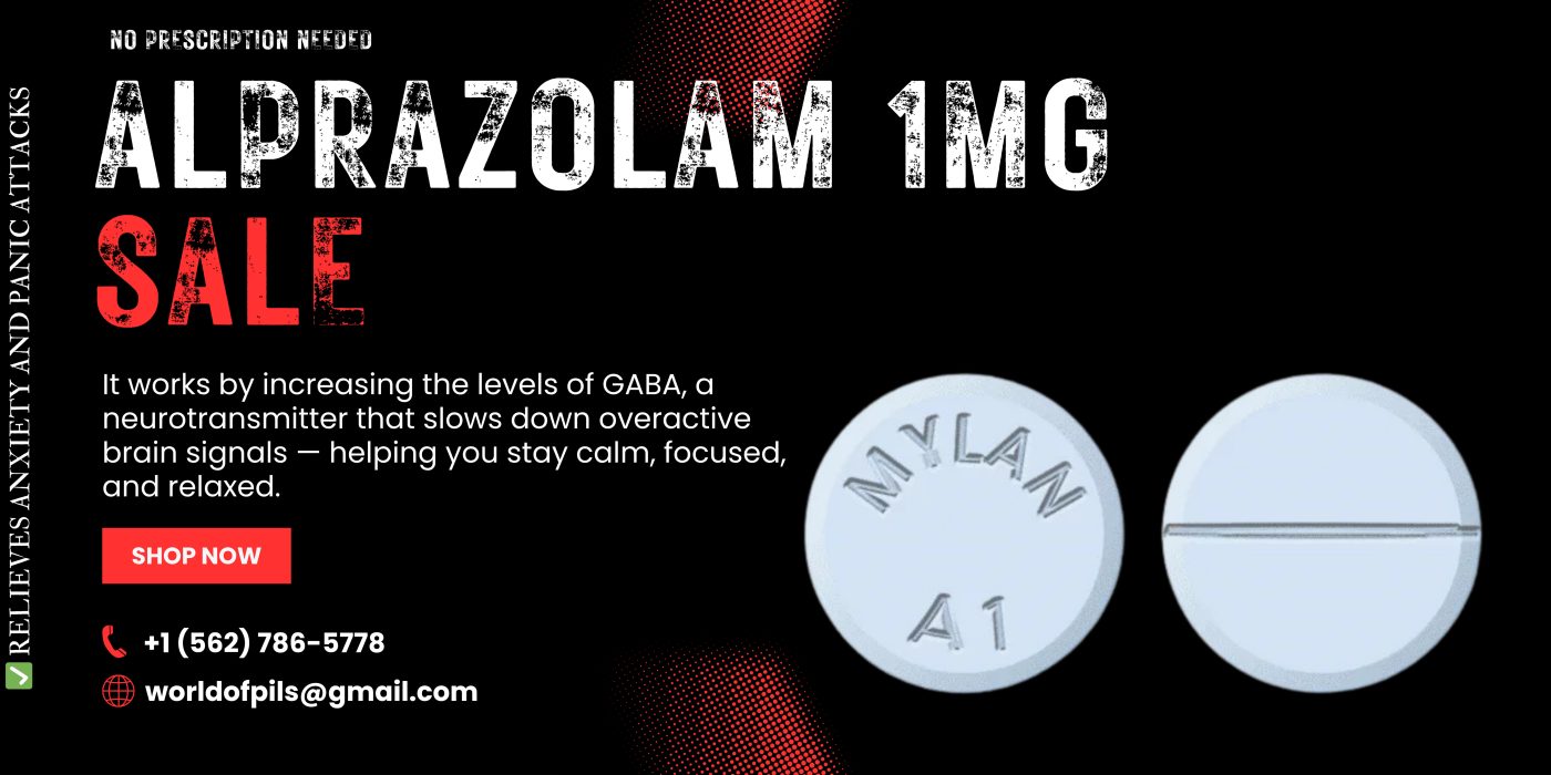 Alprazolam 1mg Online – Trusted Relief for Anxiety & Panic Disorders 1 Alprazolam 1mg